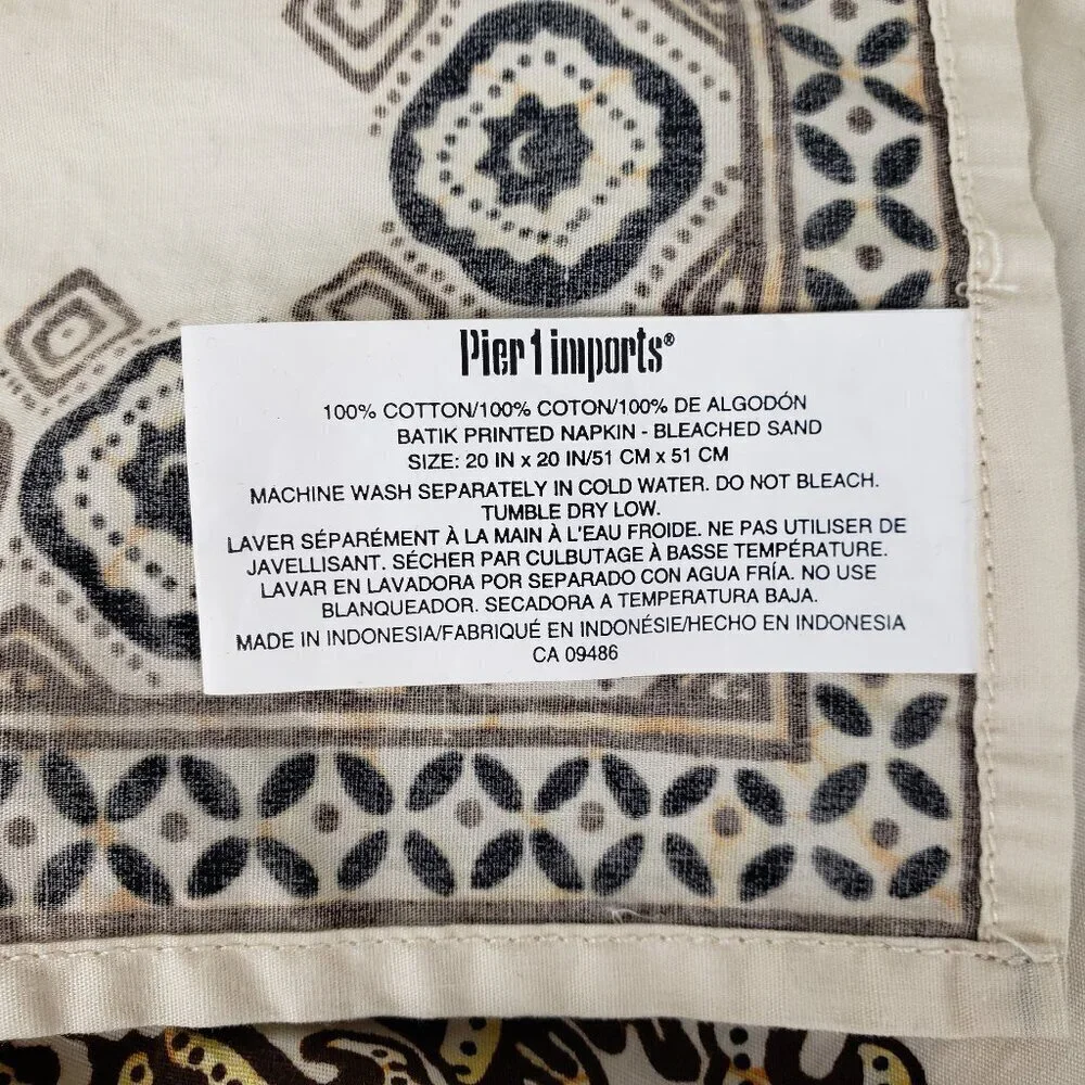 Pier 1 you print cloth